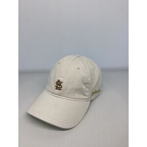 St. Louis Cardinals Hat White Gold Shane Co Baseball Cap SGA